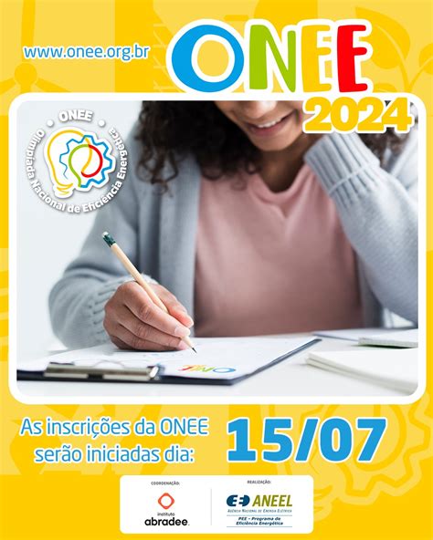 Inscrições Para A Olimpíada Nacional De Eficiência Energética 2024