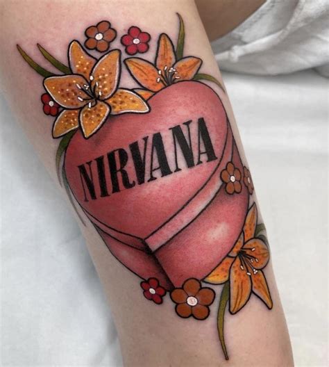 Nirvana tattoo by Paula Castle, Black Sheep Tattoo, U.K. : r/tattoos