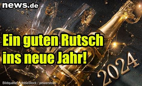 Silvester Gruß mit Guter Rutsch Guten rutsch Silvester Rutsche