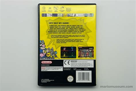 Warioware Inc Mega Party Game Mario Museum