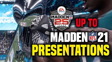 Every Madden Super Bowl Presentation From Madden 25 To Madden 21