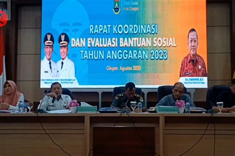 Dinsos Cilegon Evaluasi Penyaluran Program Bantuan Sosial ANTARA News