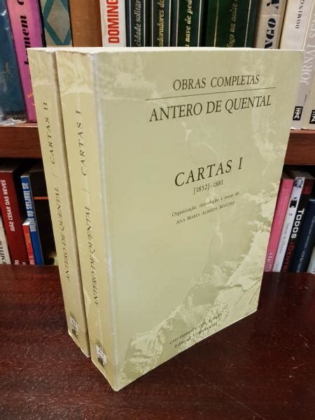 Obras Completas Antero De Quental Cartas I Ii Bibliofeira