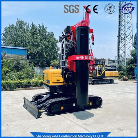 Small Popular Hydraulic Crawler Rotary Excavating Pile Driver Dr