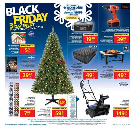 Walmart (QC) Black Friday Flyer November 25 to 27