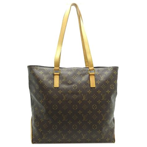 Louis Vuitton Cabas Mezzo Womens Tote Bag M51151 Monogram Brown Elady Globazone