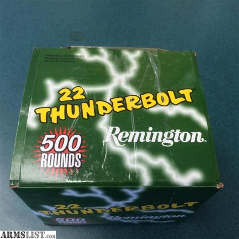 Armslist For Sale Remington 22 Thunderbolt 500 Round Boxes