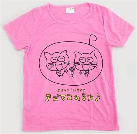 Tegomasu T Shirt Pink Tegomasu 1st Live Tegomasu No Uta Goods