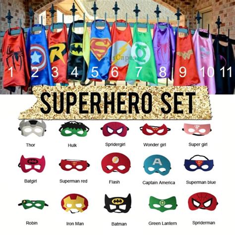 Childrens Face Masks With Capes And Numbers On Them For The First Time