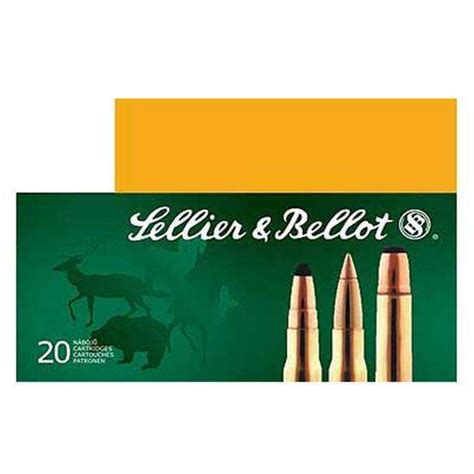 Sellier Bellot SB308D Rifle 308 Win 150 Gr Soft Point Cut Through