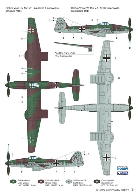 Blohm Und Voss Bv 155 1 72 Special Hobby O Espaço Virtual do Colecionador