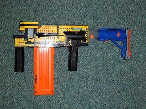 The First Fully Automatic, Clip Fead, LEGO Nerf Gun: Raptor CS-35 : 14 Steps (with Pictures ...