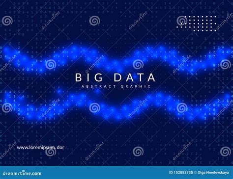 Fondo Grande De Los Datos Tecnolog A Para La Visualizaci N Artificial