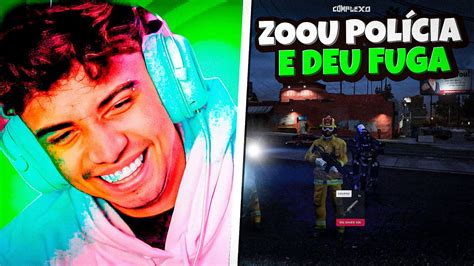 JILSU ZUOU A POLÍCIA E TEVE QUE FUGIR PARA A GROTA GTA RP