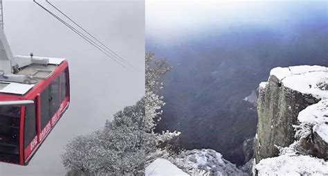 Sorprendente Nevada Pinta De Blanco A Las Barrancas Del Cobre