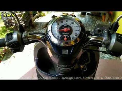 Modif Lampu Speedometer Motor Scoopy Youtube