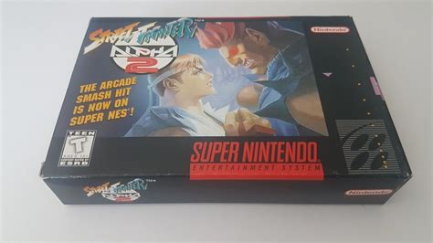 Street Fighter Alpha Snes Super Nintendo Complete On