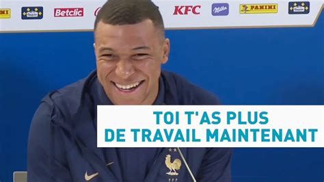 Mbappé en difficulté pendant la conférence de presse La petite