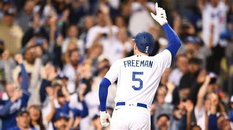 Freddie Freemans First Dodgers Homestand Features An Emotional Braves