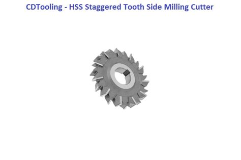 HSS Staggered Tooth Side Milling Cutter 5 X 3 8 X 1 1 4 22T ID 709 5