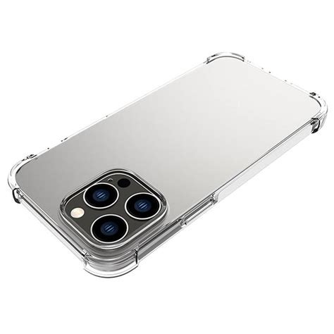 Schokbestendig IPhone 14 Pro Max TPU Hoesje Doorzichtig