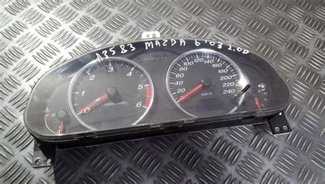 Gj6wb Used Speedometers Cockpit Speedo Clocks Instrument Mazda 6