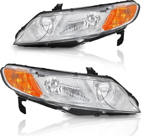 Amazon Alziria Compatible Con Faros Delanteros Honda Civic