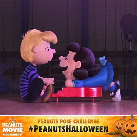 The Peanuts Movie On Instagram “strike Your Best ‘lucy Loves Schroeder Pose Using Peanuts