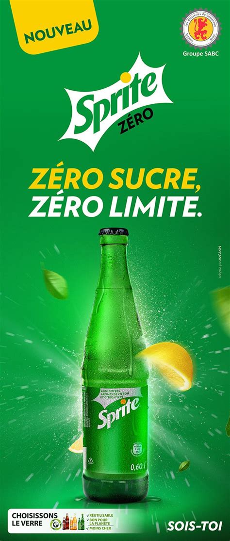 campagne print sprite  fevrier   behance beverage