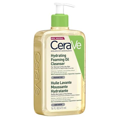 Cerave Hydrating Foaming Oil Cleanser Ml