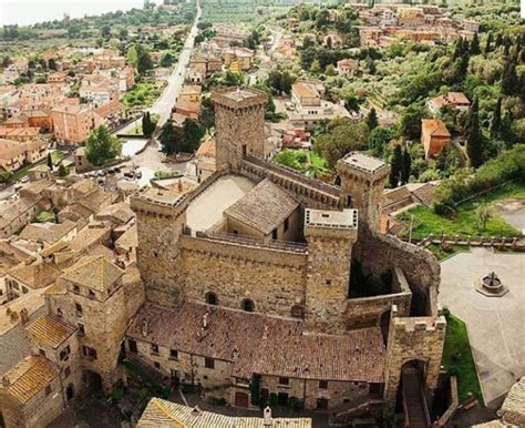 Bolsena da Volsinii a Palazzo del Drago dai resti della città antica