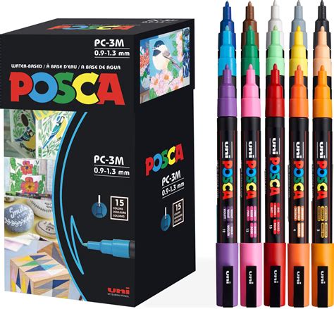 Amazon Posca Paint Markers M Fine Posca Markers Of Acrylic