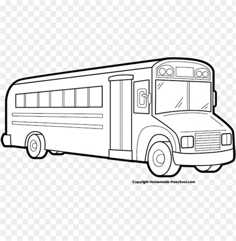 Free Bus Clipart Black And White, Download Free Bus Clipart Black And ...