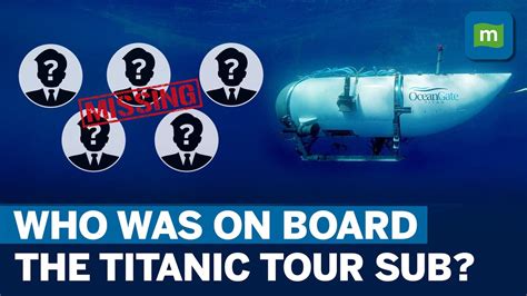 Catastrophic Implosion Inside Titanic Tour Submarine Who Were The