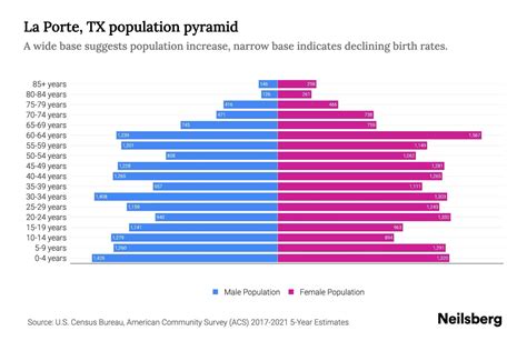 La Porte, TX Population by Age - 2023 La Porte, TX Age Demographics ...