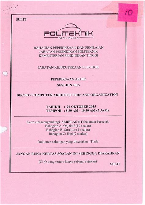 PDF Bahagian Ini Mengandungi DUA 2 Soalan Esei Jawab DUA 2