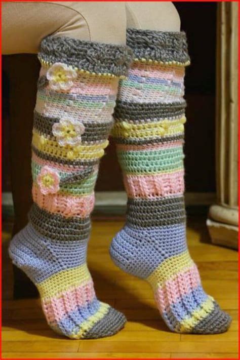 Crochet Socks 35 Free Crochet Socks Pattern ⋆ Diy Crafts