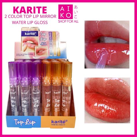 Aiko Karite Color Top Lip Mirror Water Lip Gloss Glass