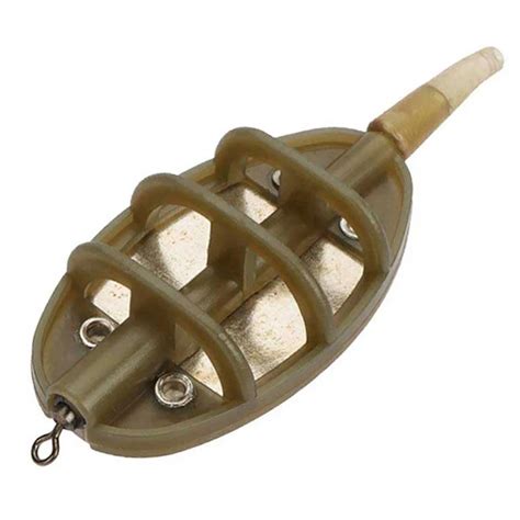 Inline Method Feeders Flat Swim Feeders Carp Fishing Tackle Barbel