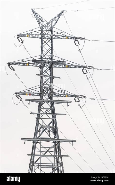 Electricity Distribution System High Voltage Overhead Power Line