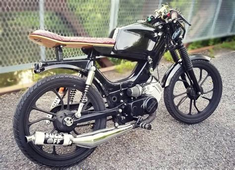 Custom Mopeds Tomos Targa Cafe Racer