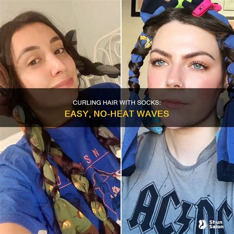 Curling Hair With Socks: Easy, No-Heat Waves | ShunSalon
