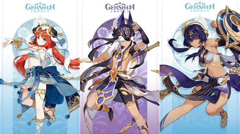 Genshin Impacts Nilou Cyno Candace Teased Playable In Version 31 Nextrift