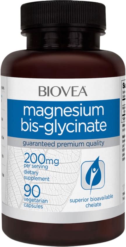 Magnesium Bisglycinate 200 Mg Аптека Маджаров