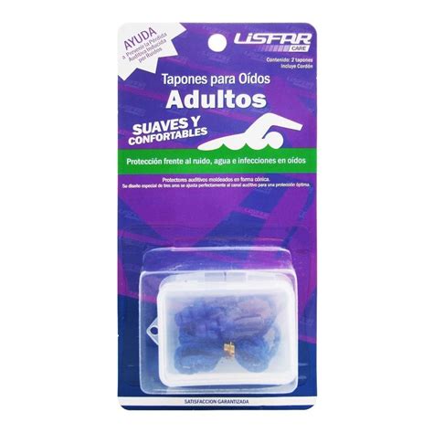 LISFAR TAPONES OIDO ADULTO X2 Tienda Online Anika Farmacia y Perfumería