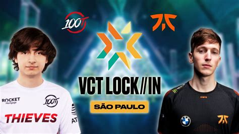 100 Thieves Vs Fnatic VCT LOCK IN 2023 Predictions Where To Watch