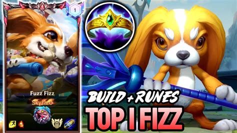 Wild Rift Fizz Top 1 Fizz Gameplay Grandmaster Ranked Youtube