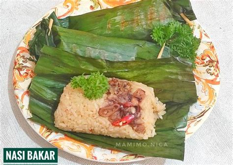 Resep Nasi Bakar Cumi Asin Oleh Mamimo Nica Cookpad