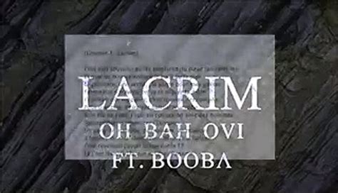 Lacrim Oh Bah Oui Feat Booba LYRICS VIDEO Les Paroles 2017