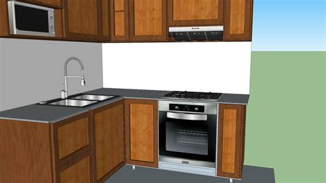 Cocina En L 3D Warehouse